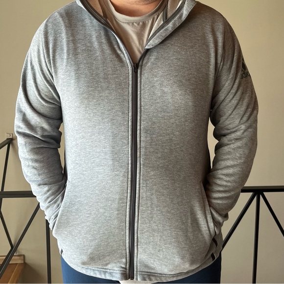 adidas Zip Hoodie Jacket - Picture 5 of 8